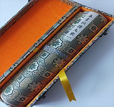 临县书画装裱案例